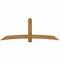 Ekena Millwork Bellingham Rough Sawn Timber Gable Bracket, Western Red Cedar, 96"W x 36"H x 6"D x 6"F, 9/12 Pitch GBW096X36X0606BEL00RWR - alternate 1